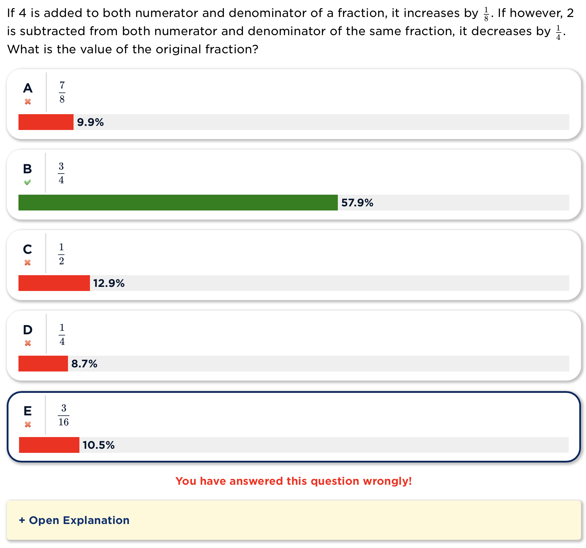 Example GMAT Question Screenshot